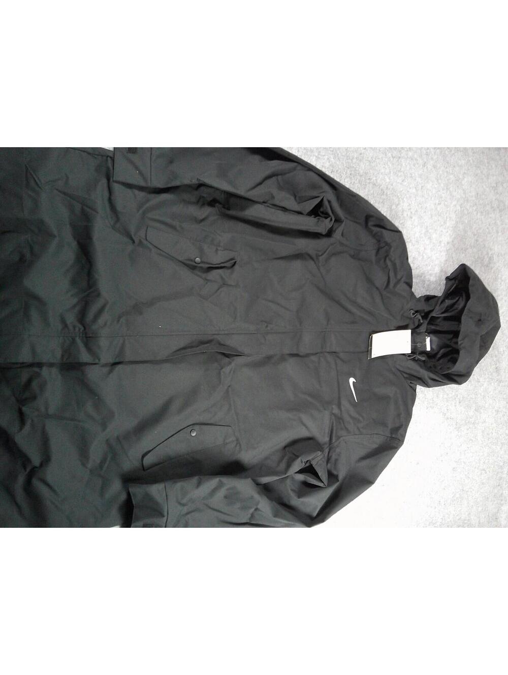 Sz M - NWT Nike DM6245-010 Oversized Parka Long Coat Winter Jacket Black A1